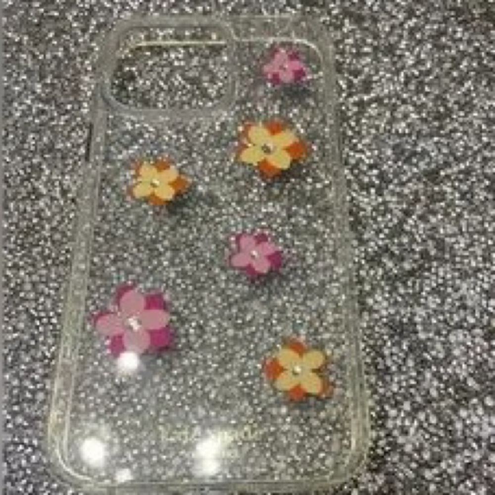 Floral Clear Phone Case